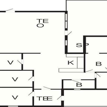 Holiday Home Lokken X Экстерьер фото
