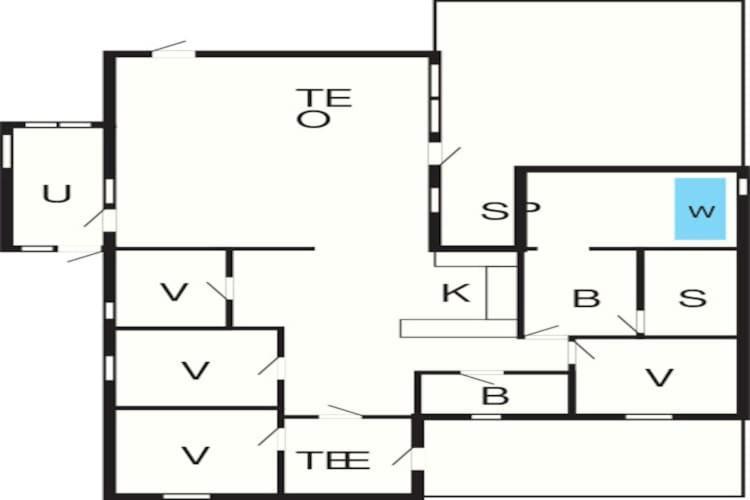 Holiday Home Lokken X Экстерьер фото